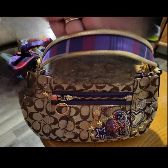 Coach POPPY signature 1941 GROOVY SHOULDER/CROSSBODY - Picture 2 of 8